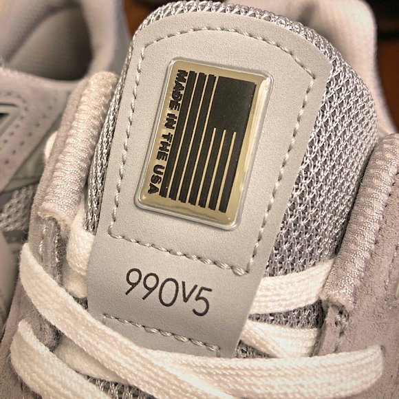 New Balance M990V5 Grey - 8.5 New with Box - Picture 4 of 9